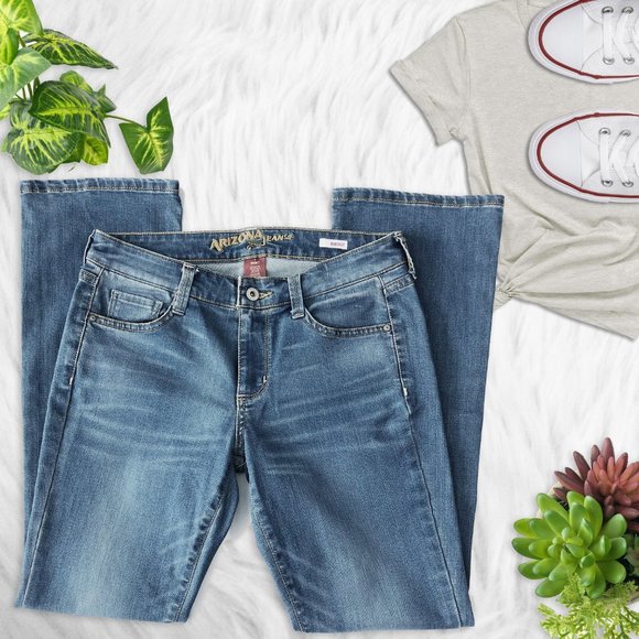 arizona bootcut jeans short